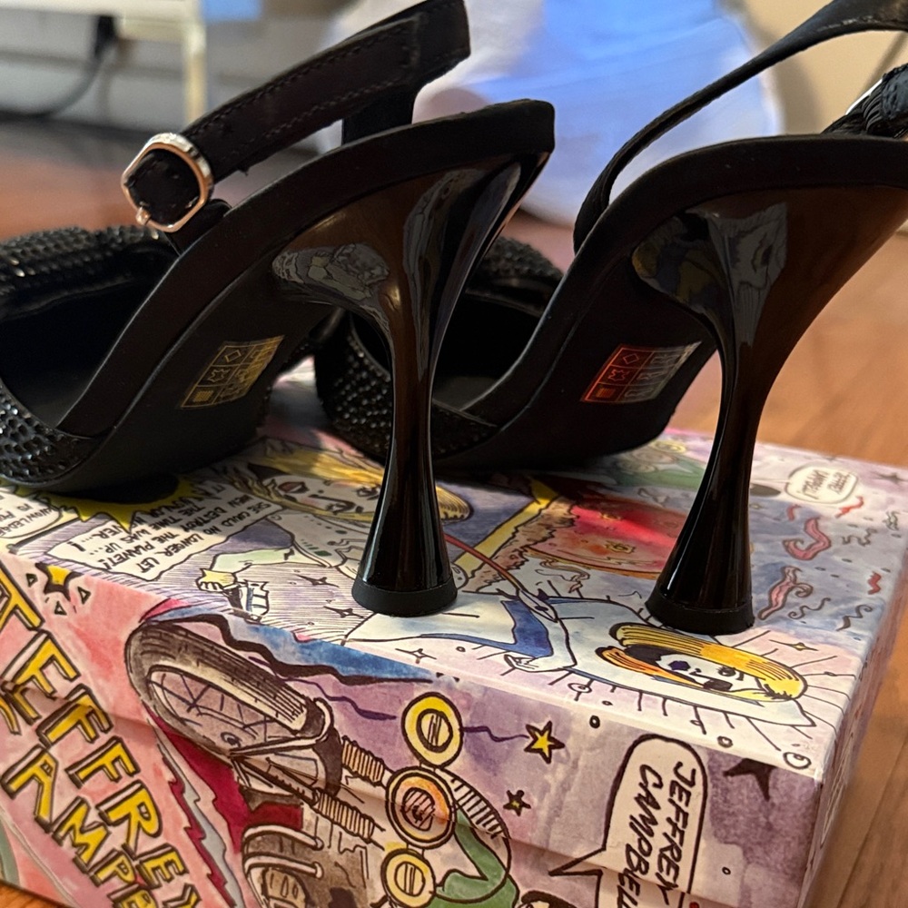 Jeffrey Campbell Sparkle Slingback Heel - Picture 5 of 6